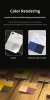 DSPIAE CC-01 Color Test Card Keychain Model Tool